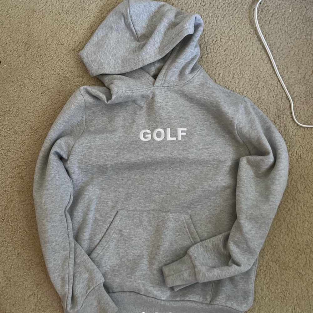 golf wang gray hoodie